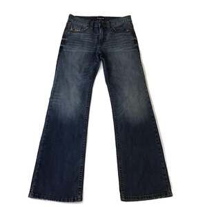 Rank 45 Bootcut Jeans Medium Wash Denim Men's W 29 L32 Stretch classic western